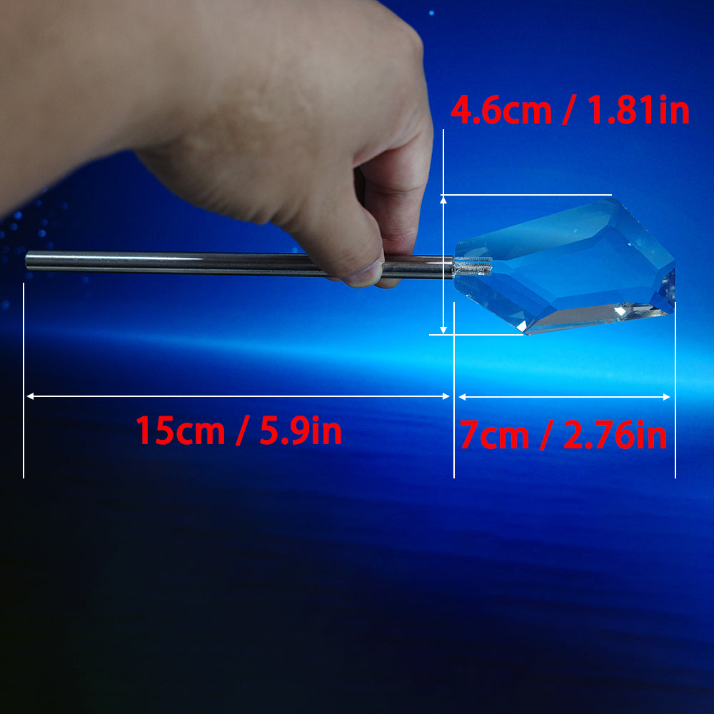 Handheld Crystal Prism for photography foreground blur